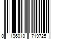 Barcode Image for UPC code 0196010719725