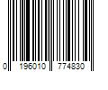 Barcode Image for UPC code 0196010774830