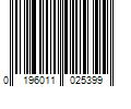 Barcode Image for UPC code 0196011025399