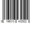 Barcode Image for UPC code 0196013432522