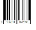 Barcode Image for UPC code 0196014072635