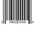 Barcode Image for UPC code 019602000059