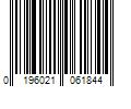 Barcode Image for UPC code 0196021061844