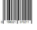 Barcode Image for UPC code 0196021070211