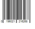 Barcode Image for UPC code 0196021216268