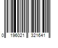 Barcode Image for UPC code 0196021321641