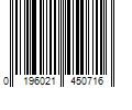 Barcode Image for UPC code 0196021450716