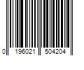 Barcode Image for UPC code 0196021504204