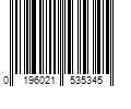 Barcode Image for UPC code 0196021535345