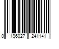 Barcode Image for UPC code 0196027241141