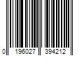 Barcode Image for UPC code 0196027394212