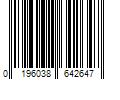 Barcode Image for UPC code 0196038642647