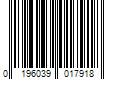 Barcode Image for UPC code 0196039017918