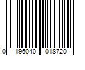 Barcode Image for UPC code 0196040018720