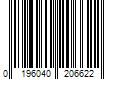 Barcode Image for UPC code 0196040206622