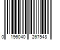 Barcode Image for UPC code 0196040267548