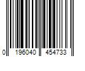 Barcode Image for UPC code 0196040454733