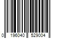 Barcode Image for UPC code 0196040529004