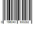 Barcode Image for UPC code 0196040930282