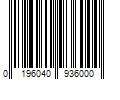 Barcode Image for UPC code 0196040936000