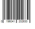 Barcode Image for UPC code 0196041202630