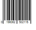 Barcode Image for UPC code 0196062502115