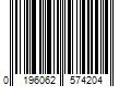 Barcode Image for UPC code 0196062574204