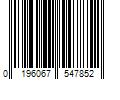 Barcode Image for UPC code 0196067547852