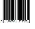 Barcode Image for UPC code 0196070729702