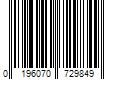 Barcode Image for UPC code 0196070729849