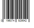 Barcode Image for UPC code 0196074929542