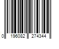 Barcode Image for UPC code 0196082274344