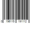 Barcode Image for UPC code 0196115191112