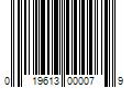 Barcode Image for UPC code 019613000079