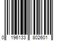 Barcode Image for UPC code 0196133802601