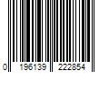 Barcode Image for UPC code 0196139222854