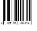 Barcode Image for UPC code 0196149098340