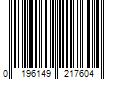 Barcode Image for UPC code 0196149217604