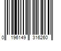 Barcode Image for UPC code 0196149316260