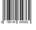 Barcode Image for UPC code 0196149849362