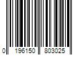 Barcode Image for UPC code 0196150803025