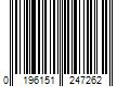 Barcode Image for UPC code 0196151247262