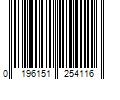 Barcode Image for UPC code 0196151254116