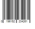 Barcode Image for UPC code 0196152234261