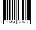 Barcode Image for UPC code 0196154480772