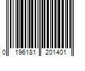 Barcode Image for UPC code 0196181201401