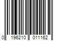 Barcode Image for UPC code 0196210011162