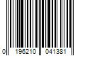 Barcode Image for UPC code 0196210041381