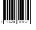 Barcode Image for UPC code 0196234000340