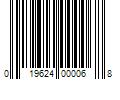 Barcode Image for UPC code 019624000068